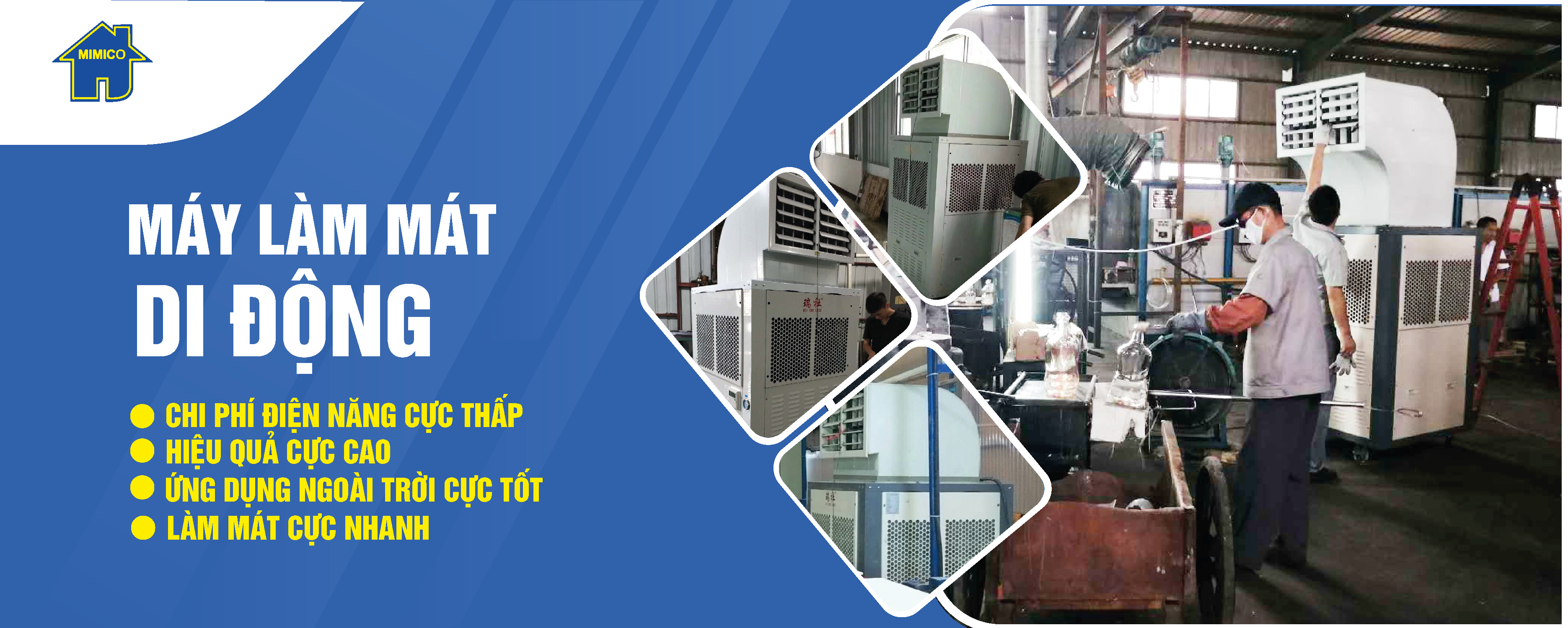 máy làm mát di động 