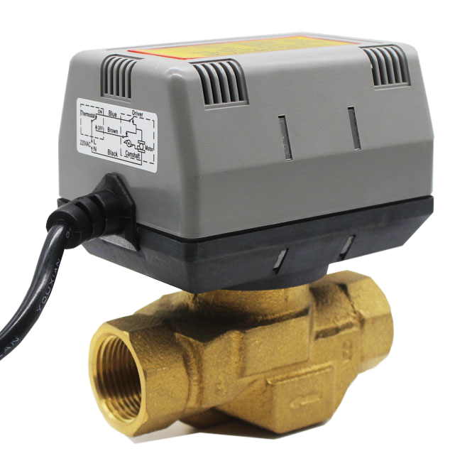 Van 2 ngả thường đóng DN20