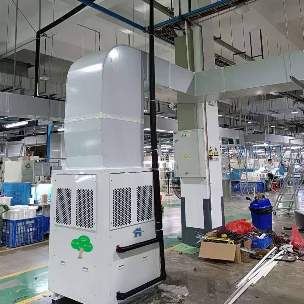 Máy làm mát xưởng may